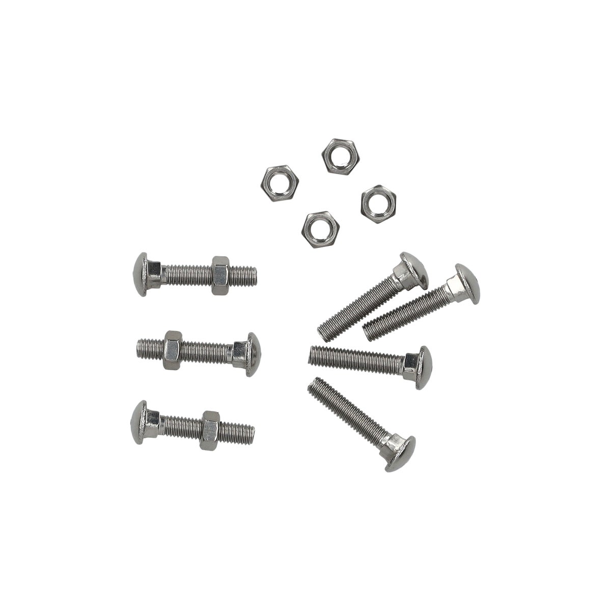 Houtbout en moer RVS M5 x 25 mm 7 stuks Lotus Houtbout en moer RVS M5 x 25 mm 7 stuks Lotus