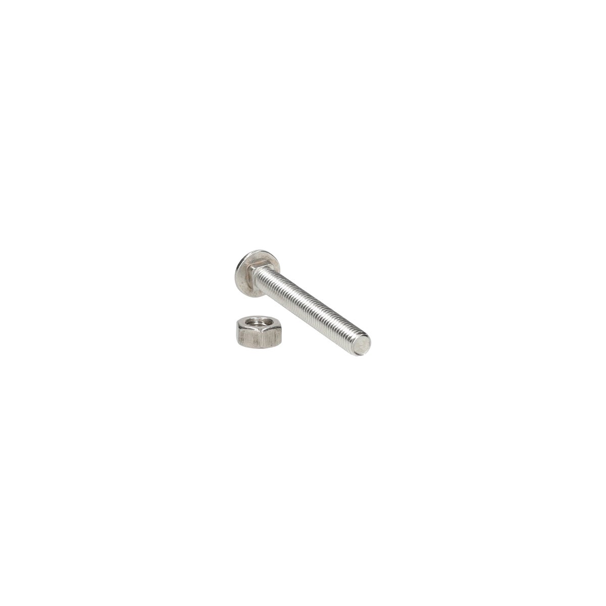 Houtbout en moer RVS M6 x 50 mm 3 stuks Lotus Houtbout en moer RVS M6 x 50 mm 3 stuks Lotus