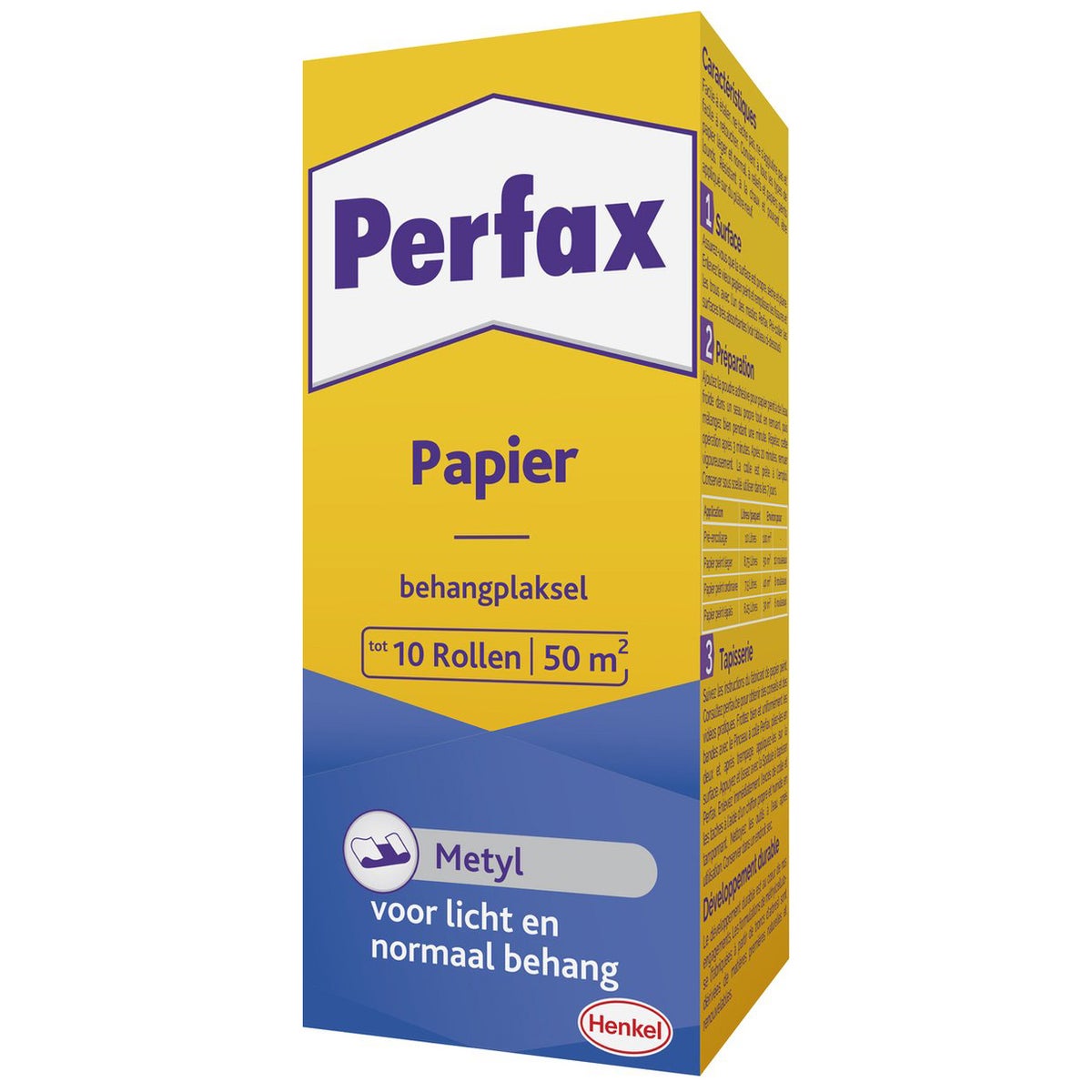 Behanglijm metyl 125 g Perfax Behanglijm metyl 125 g Perfax