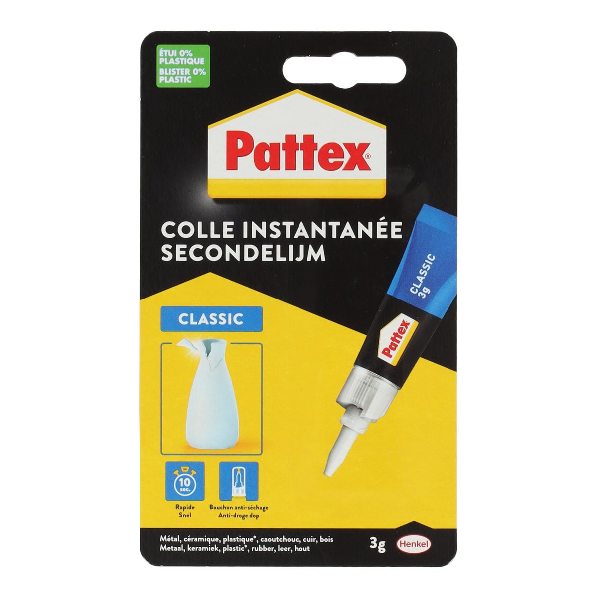Secondelijm 3G Pattex classic Secondelijm 3G Pattex classic