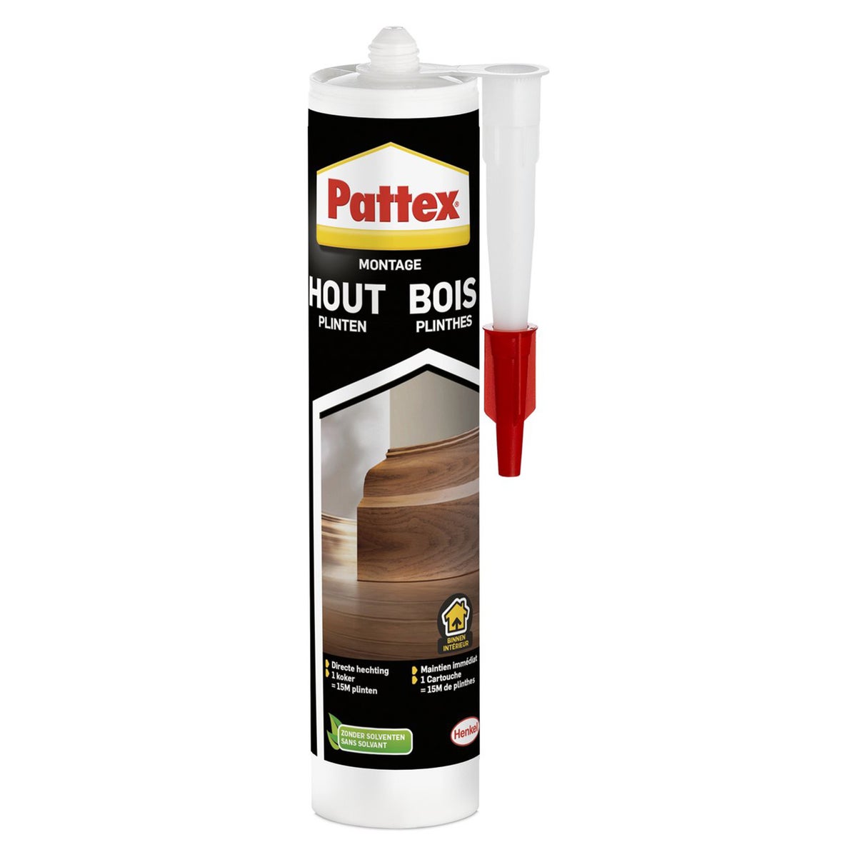 Montagekit houten plinten Pattex Montagekit houten plinten Pattex