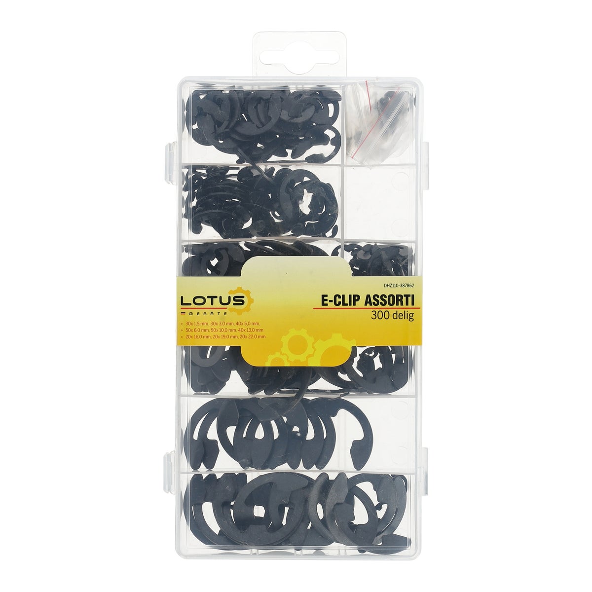 E-clip 300-delig Lotus E-clip 300-delig Lotus
