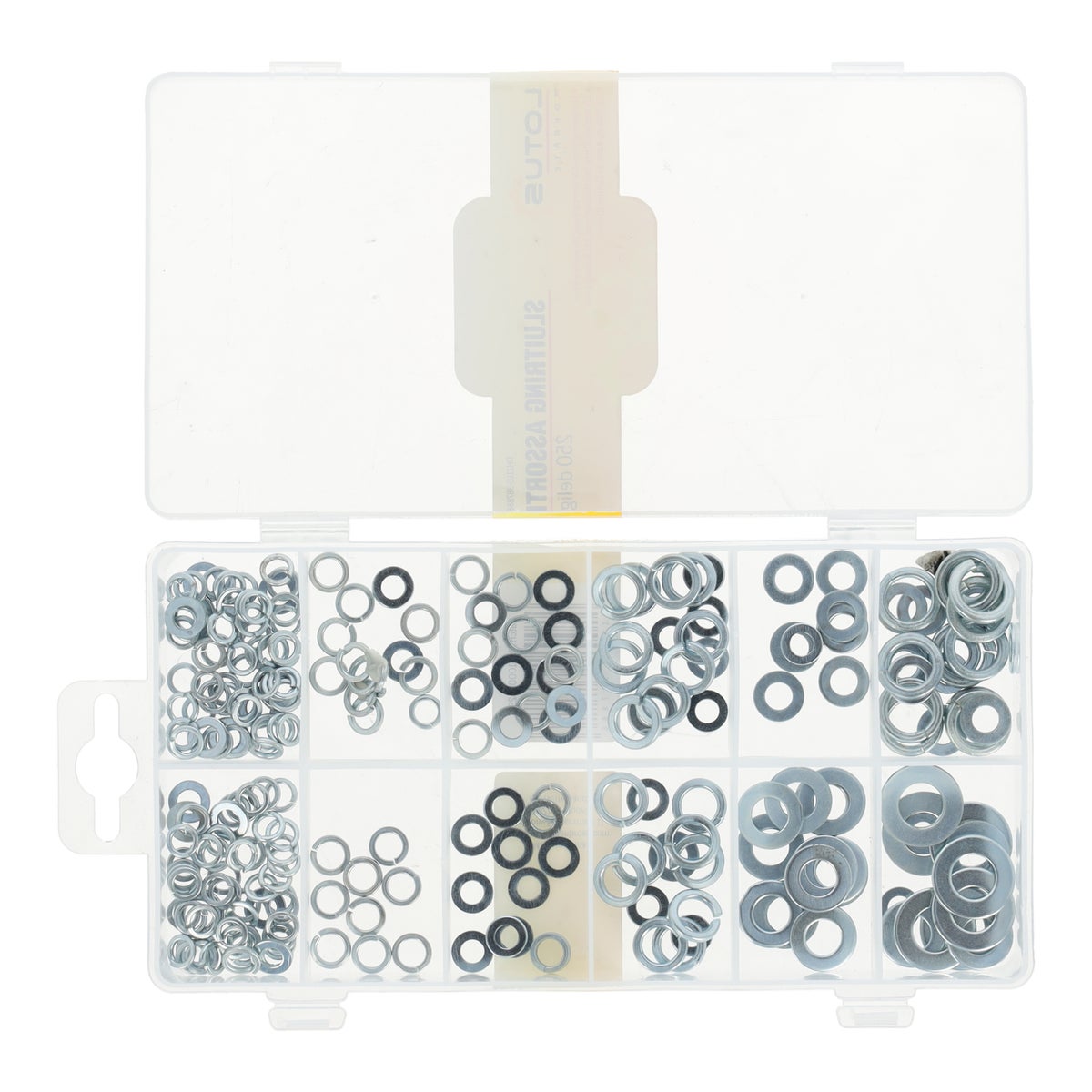 Sluitring en veerring 250-delig Lotus Sluitring en veerring 250-delig Lotus