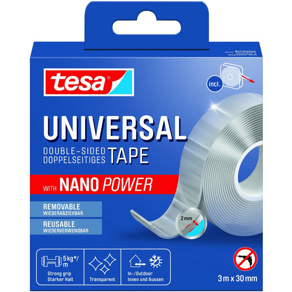 Nano-tape power 30 mm x 3 m Nano-tape power 30 mm x 3 m