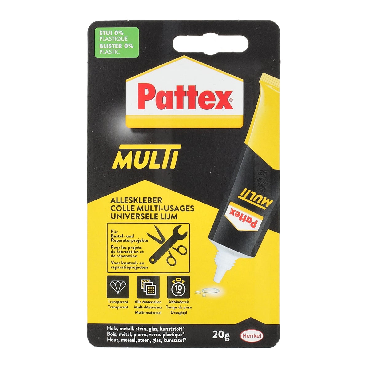 Universele lijm 20G Pattex multi Universele lijm 20G Pattex multi