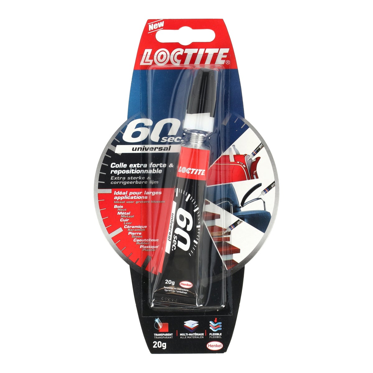 Lijm 60 seconden Loctite Lijm 60 seconden Loctite