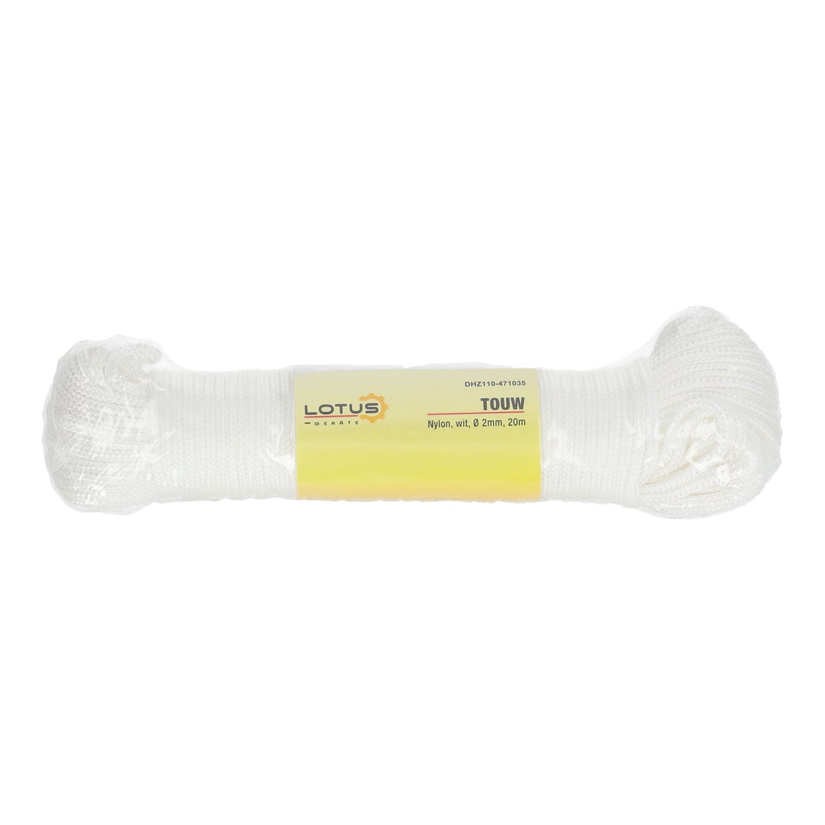 Touw wit nylon Ø2 mm x 20 m Lotus Touw wit nylon Ø2 mm x 20 m Lotus