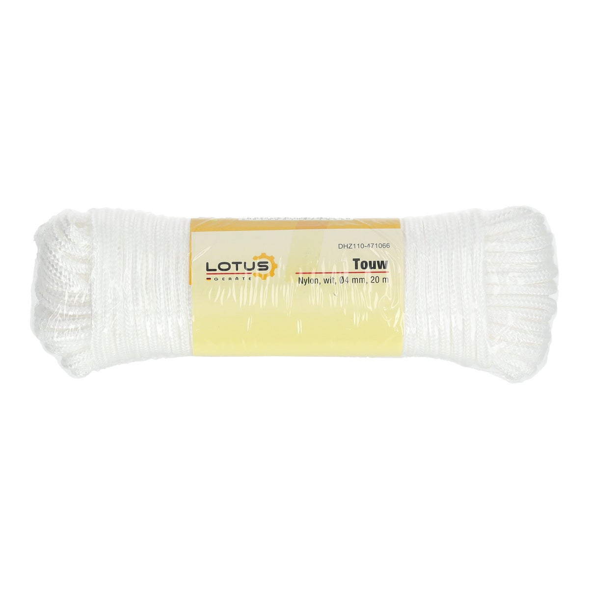 Touw wit nylon Ø4 mm x 20 m Lotus Touw wit nylon Ø4 mm x 20 m Lotus
