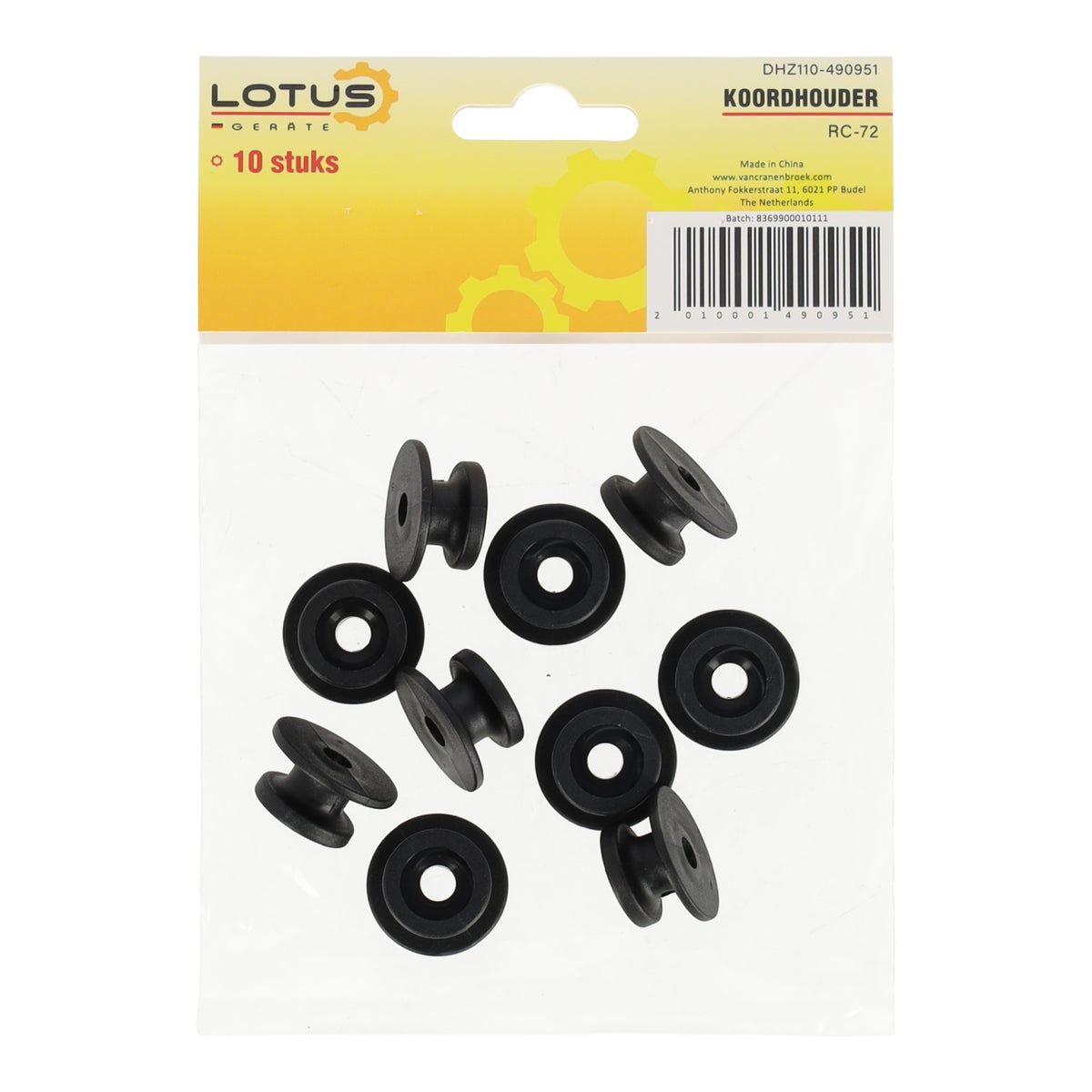 Koordhouder 10st RC-72 Koordhouder 10st RC-72