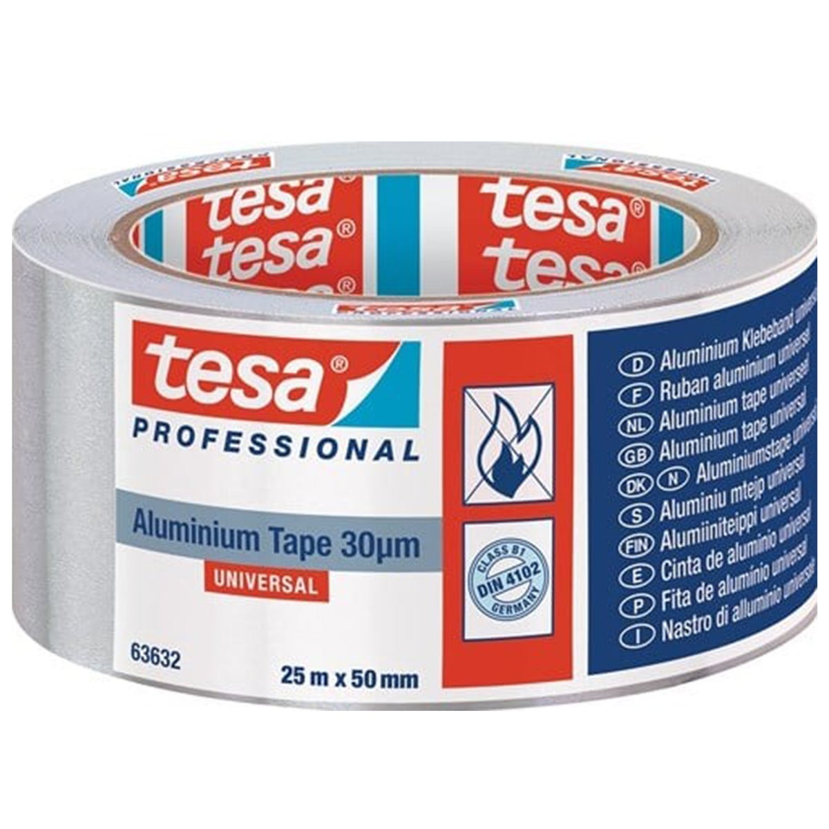 Tape alu 50mmx25M Tape alu 50mmx25M
