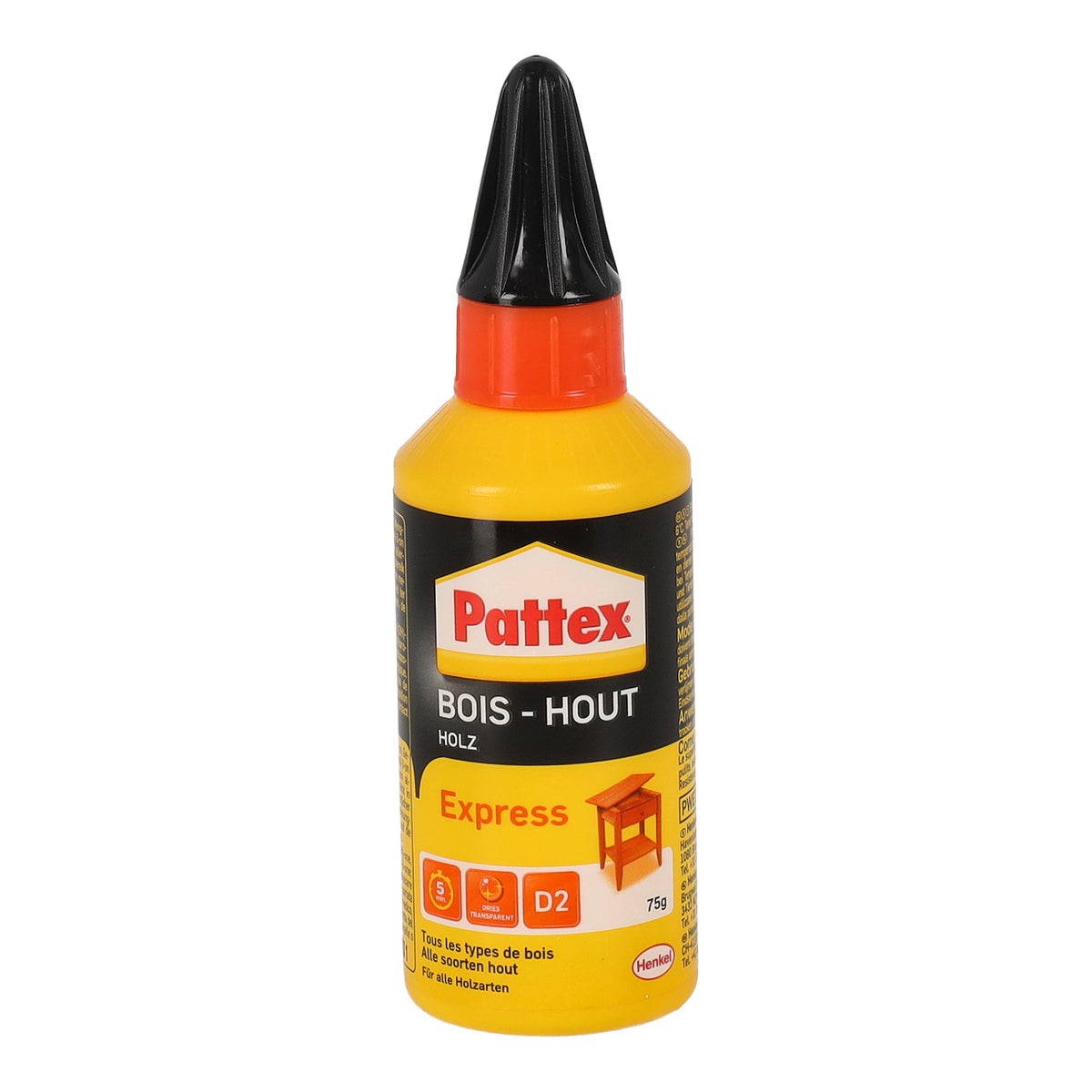 Houtlijm 75G Pattex express Houtlijm 75G Pattex express