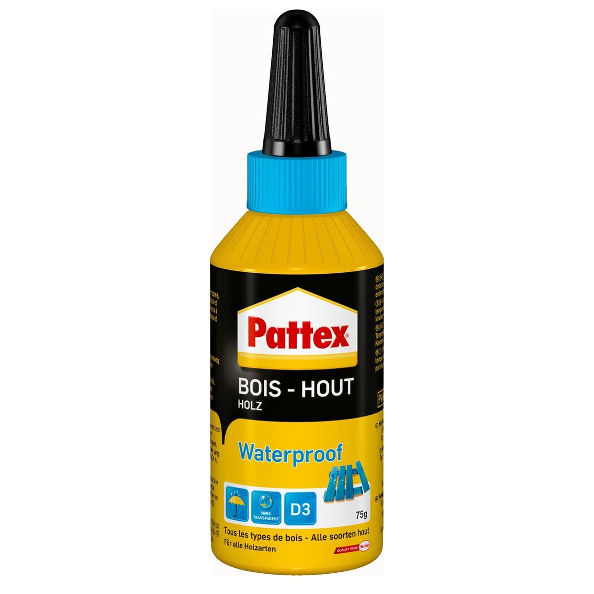 Houtlijm waterproof 75 g Pattex Houtlijm waterproof 75 g Pattex