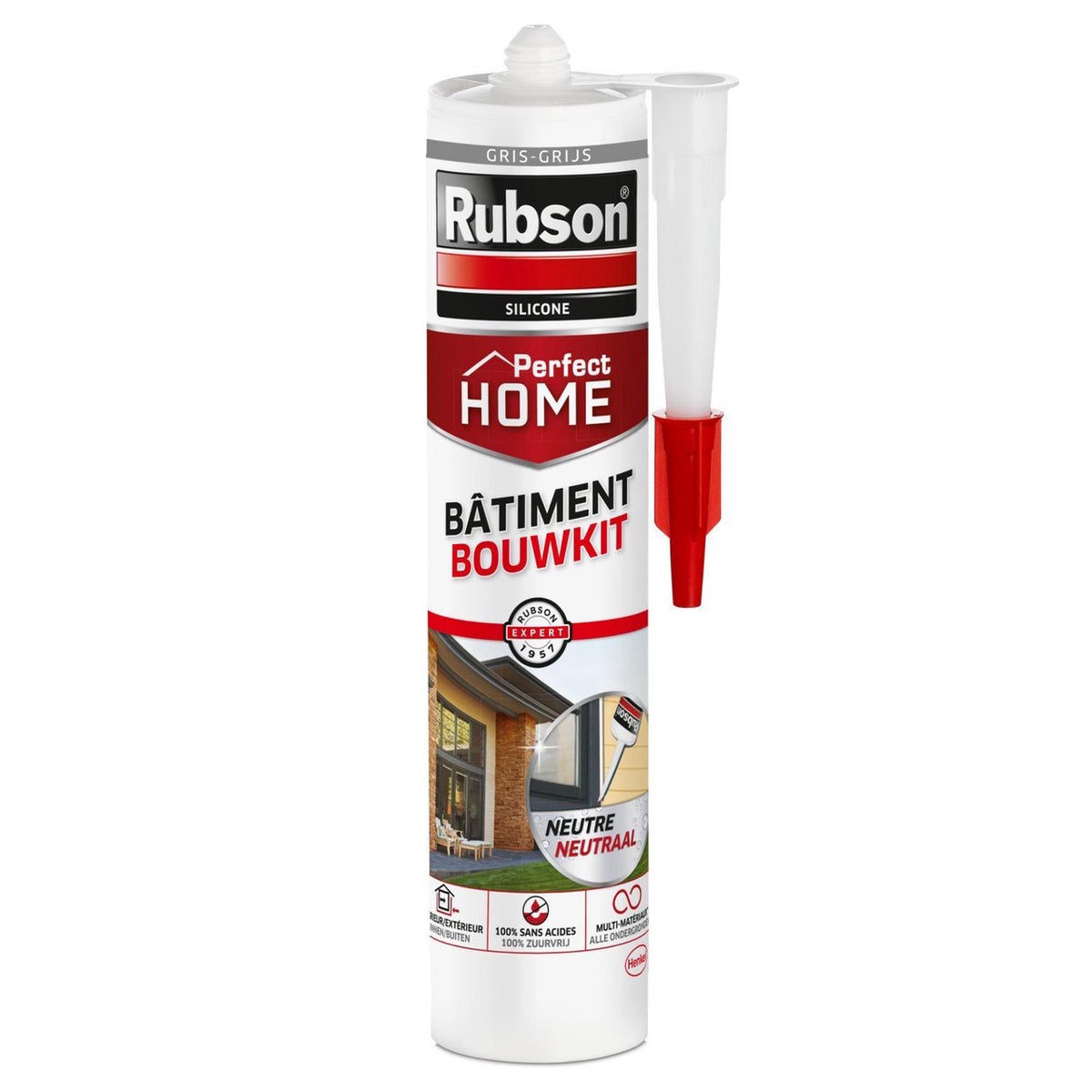 Kit voeg Bouw grijs Rubson Kit voeg Bouw grijs Rubson