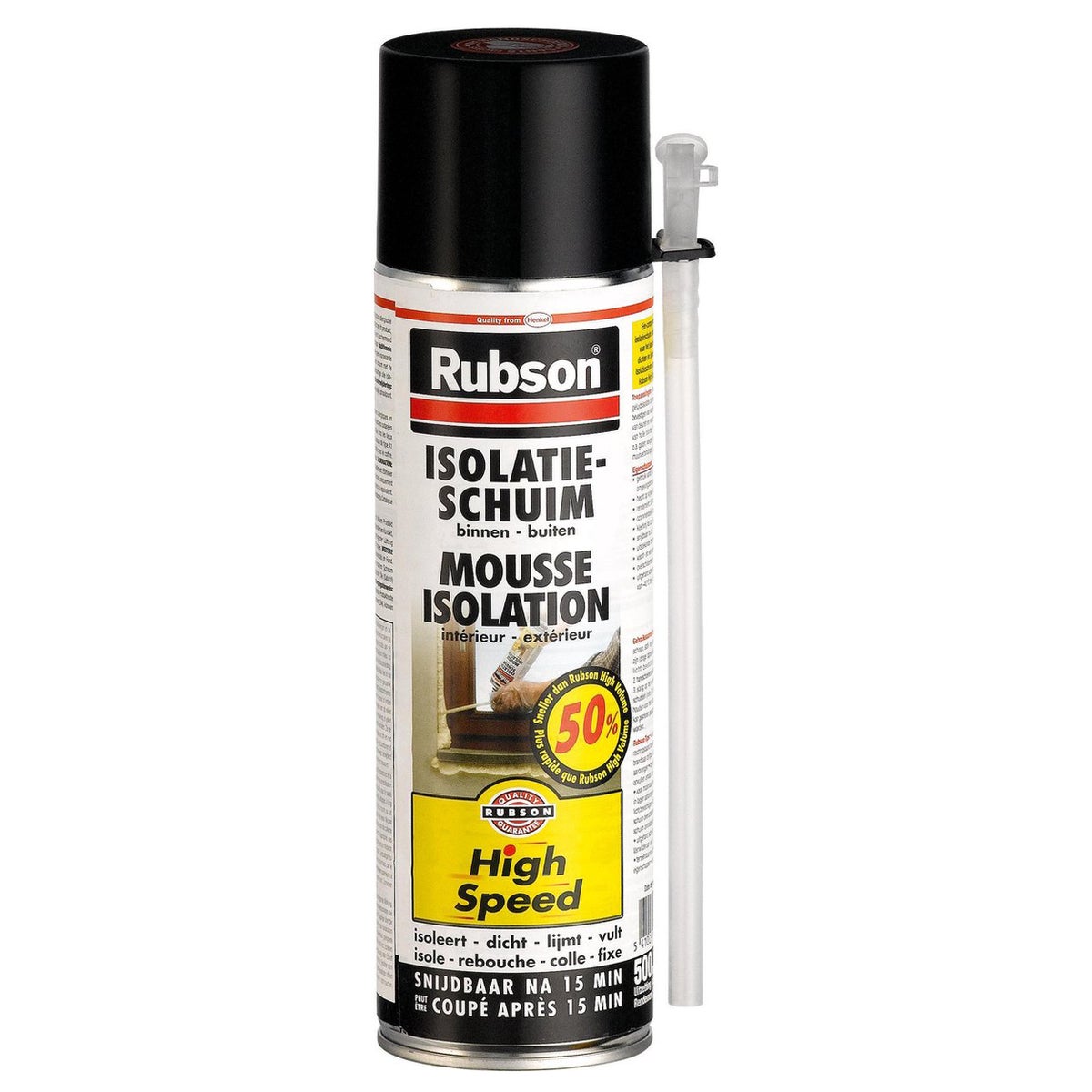 Pur-schuim high speed 500 ml Rubson Pur-schuim high speed 500 ml Rubson