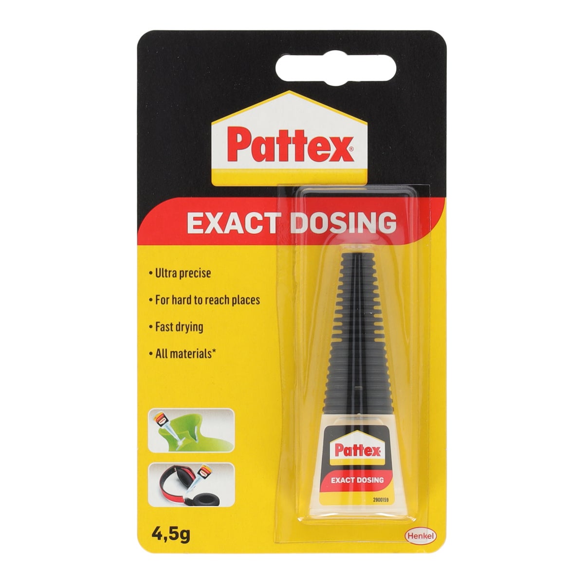 Lijm precision 4,5 gr Pattex Lijm precision 4,5 gr Pattex