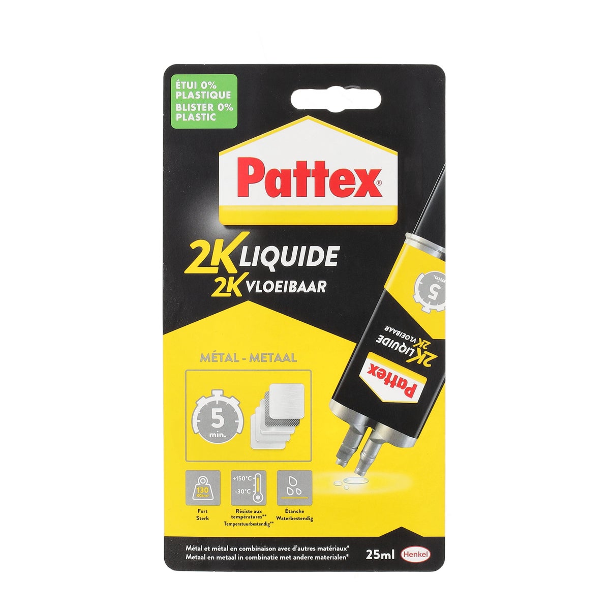 Epoxylijm super metal 25ml Pattex Epoxylijm super metal 25ml Pattex