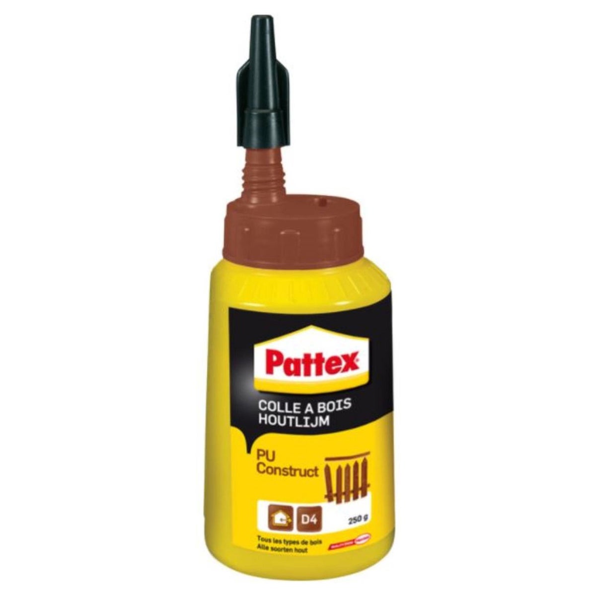 Houtlijm PU construct 250 g Pattex Houtlijm PU construct 250 g Pattex
