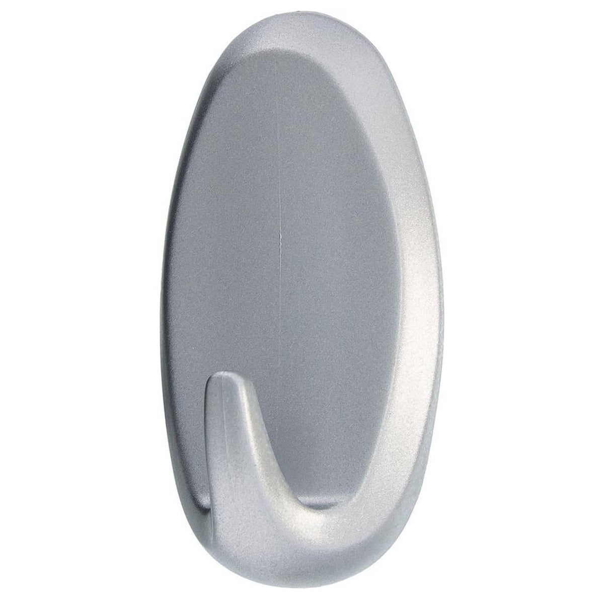 Powerstrips haak L ovaal chroom Powerstrips haak L ovaal chroom