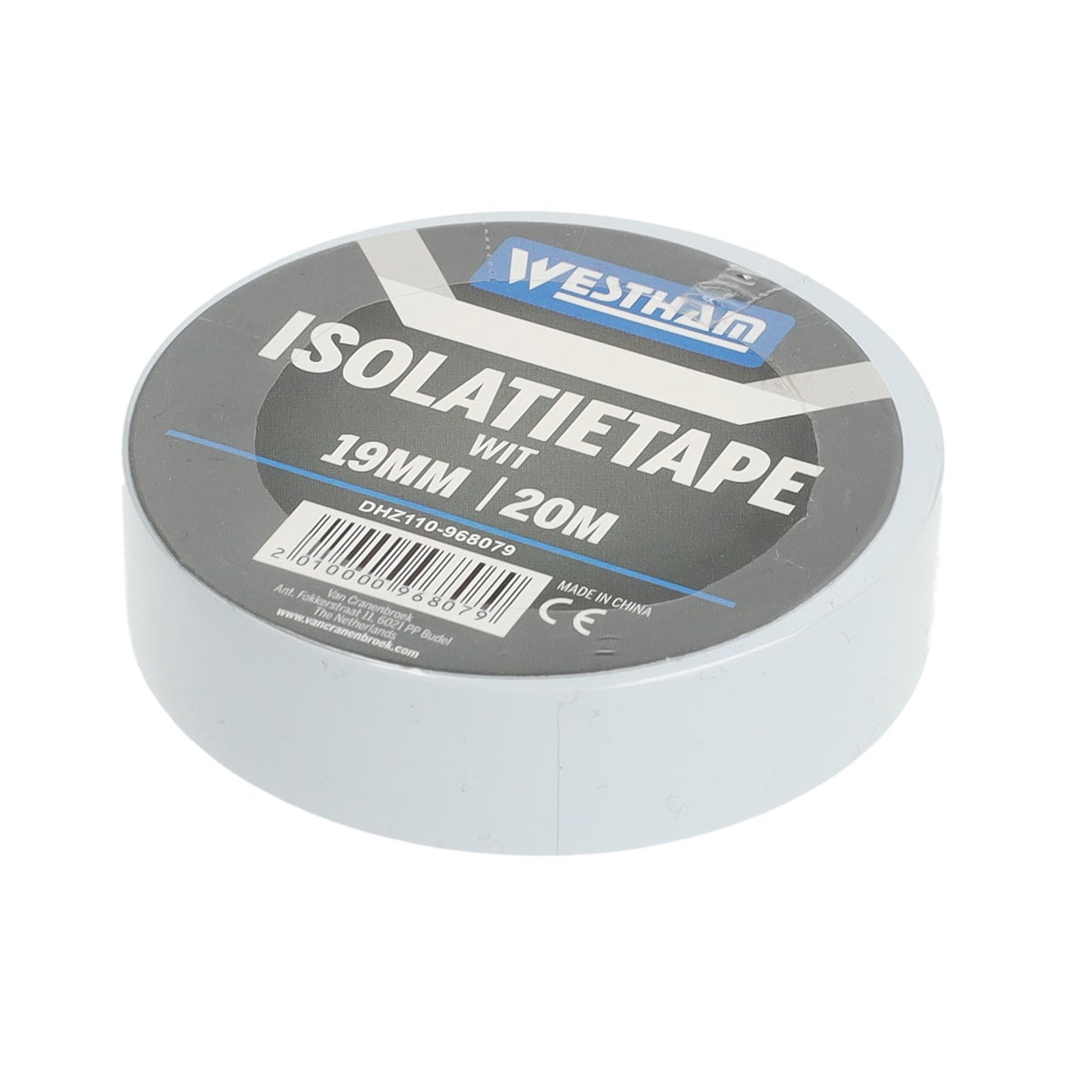 Tape wit 19 mm x 20 M Westham Tape wit 19 mm x 20 M Westham