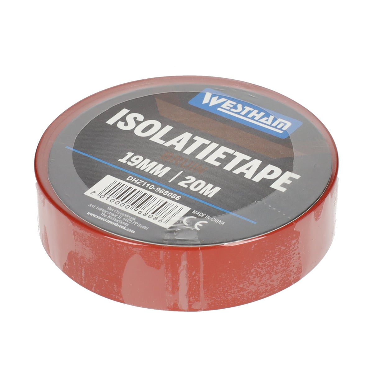 Tape bruin 19mmx20M Westham Tape bruin 19mmx20M Westham
