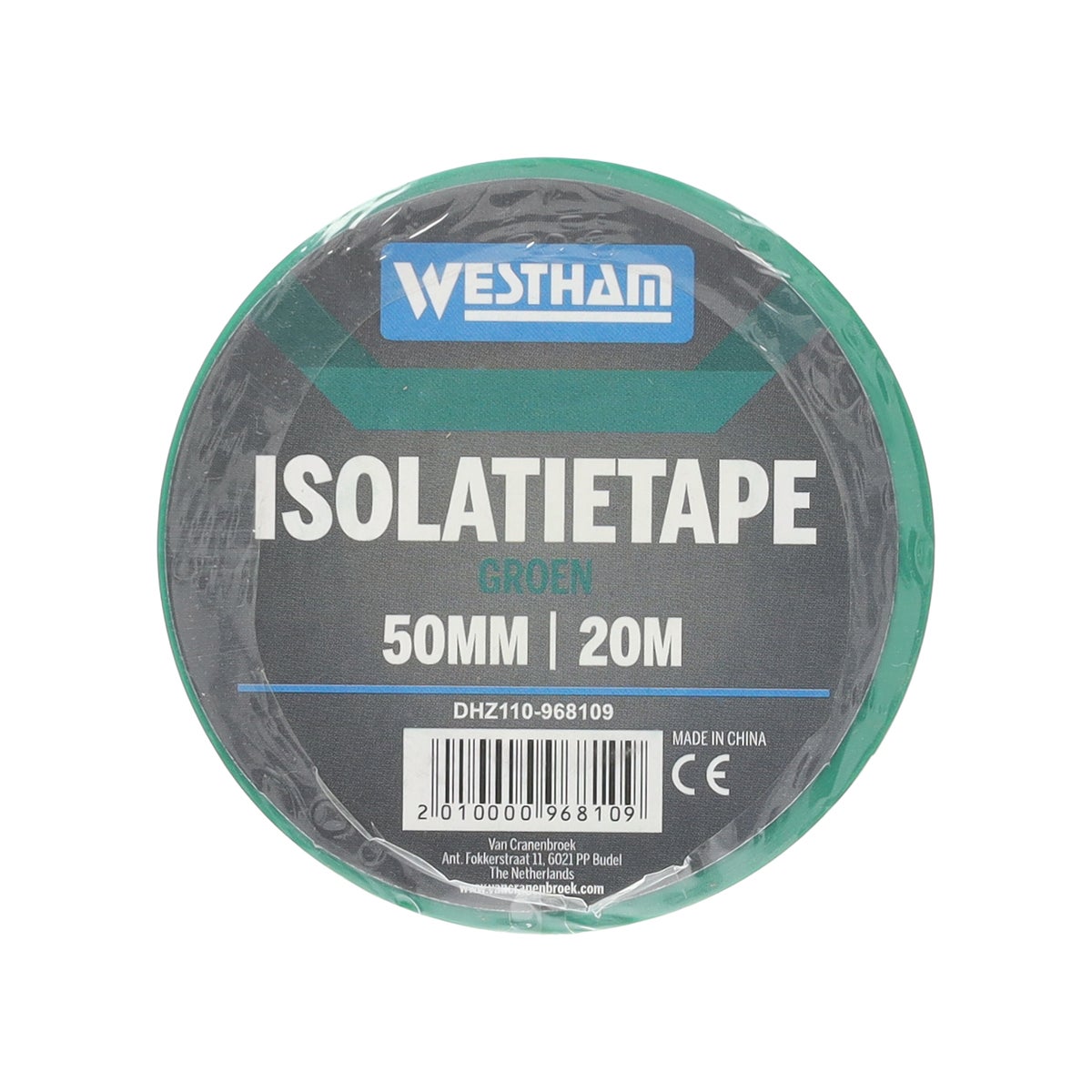 Tape groen 50 mm x 20 M Westham Tape groen 50 mm x 20 M Westham