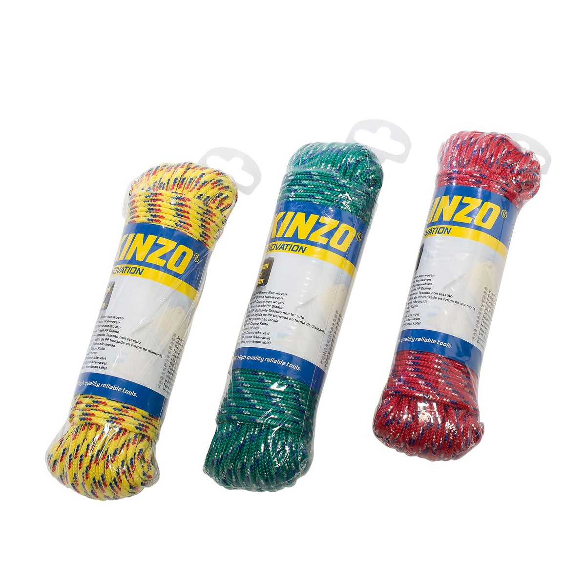 Touw 3 mm x 30 m assorti Kinzo Touw 3 mm x 30 m assorti Kinzo