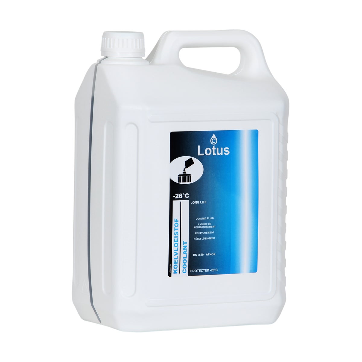 Koelvloeistof -26C 5L Lotus Koelvloeistof -26C 5L Lotus
