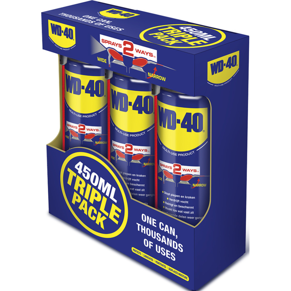 WD-40 smart straw 450 ml 3st. WD-40 smart straw 450 ml 3st.