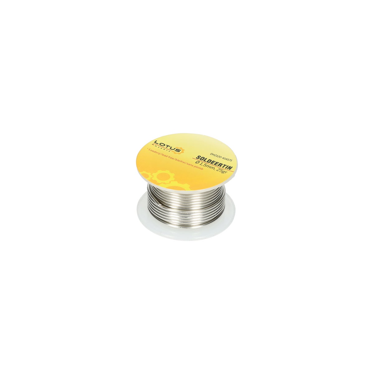 Soldeertin 1,5 25 gr Lotus Soldeertin 1,5 25 gr Lotus