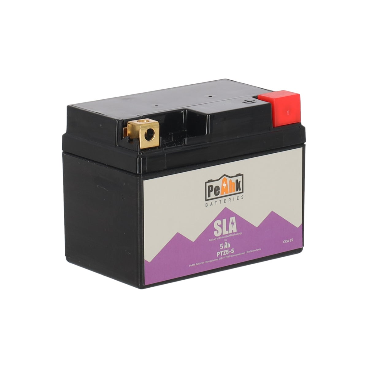 Accu scooter 12V 5Ah PTZ5-S PeAhk Accu scooter 12V 5Ah PTZ5-S PeAhk