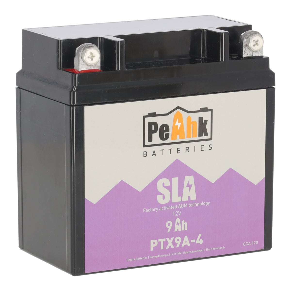 Accu motor 12V 9Ah PTX9A-4 Accu motor 12V 9Ah PTX9A-4