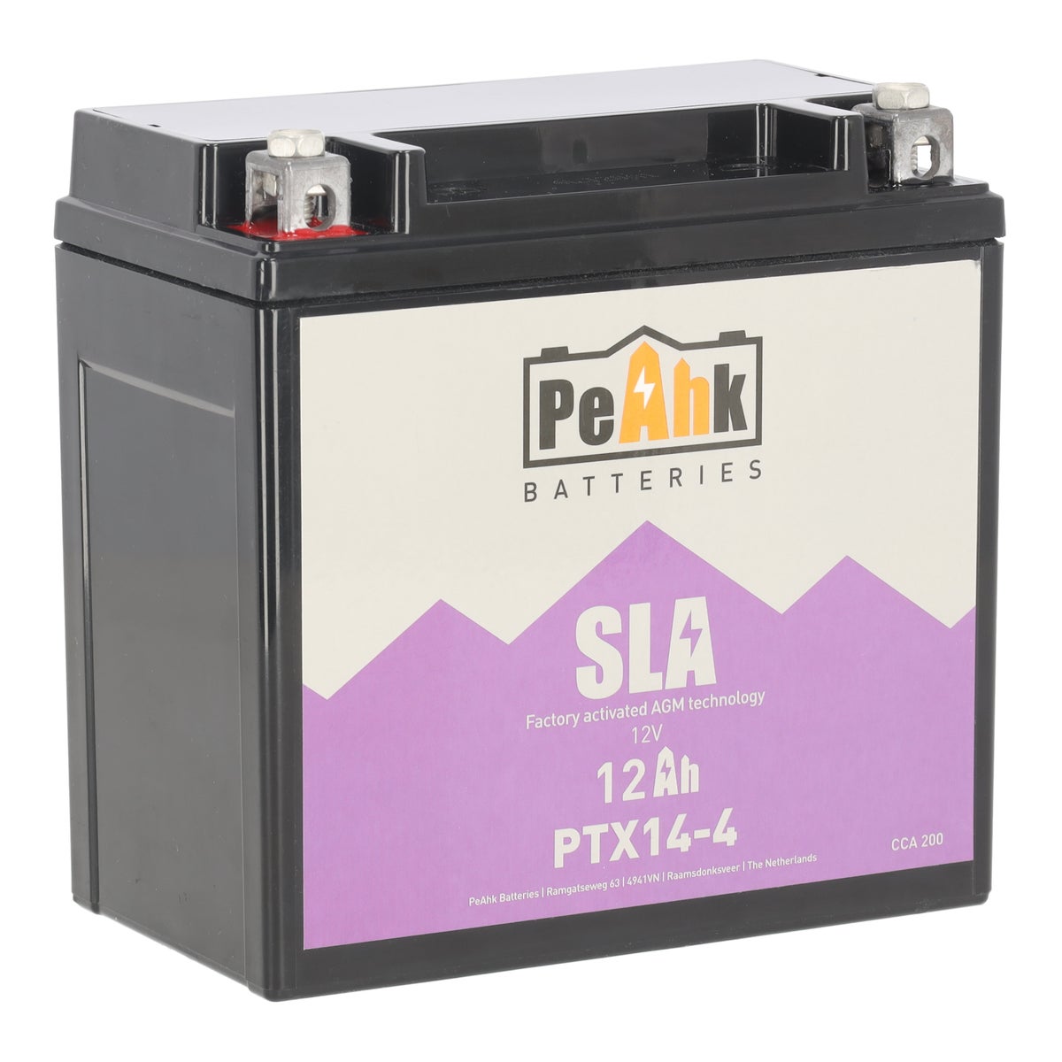 Accu motor 12V 12Ah PTX14-4 Accu motor 12V 12Ah PTX14-4