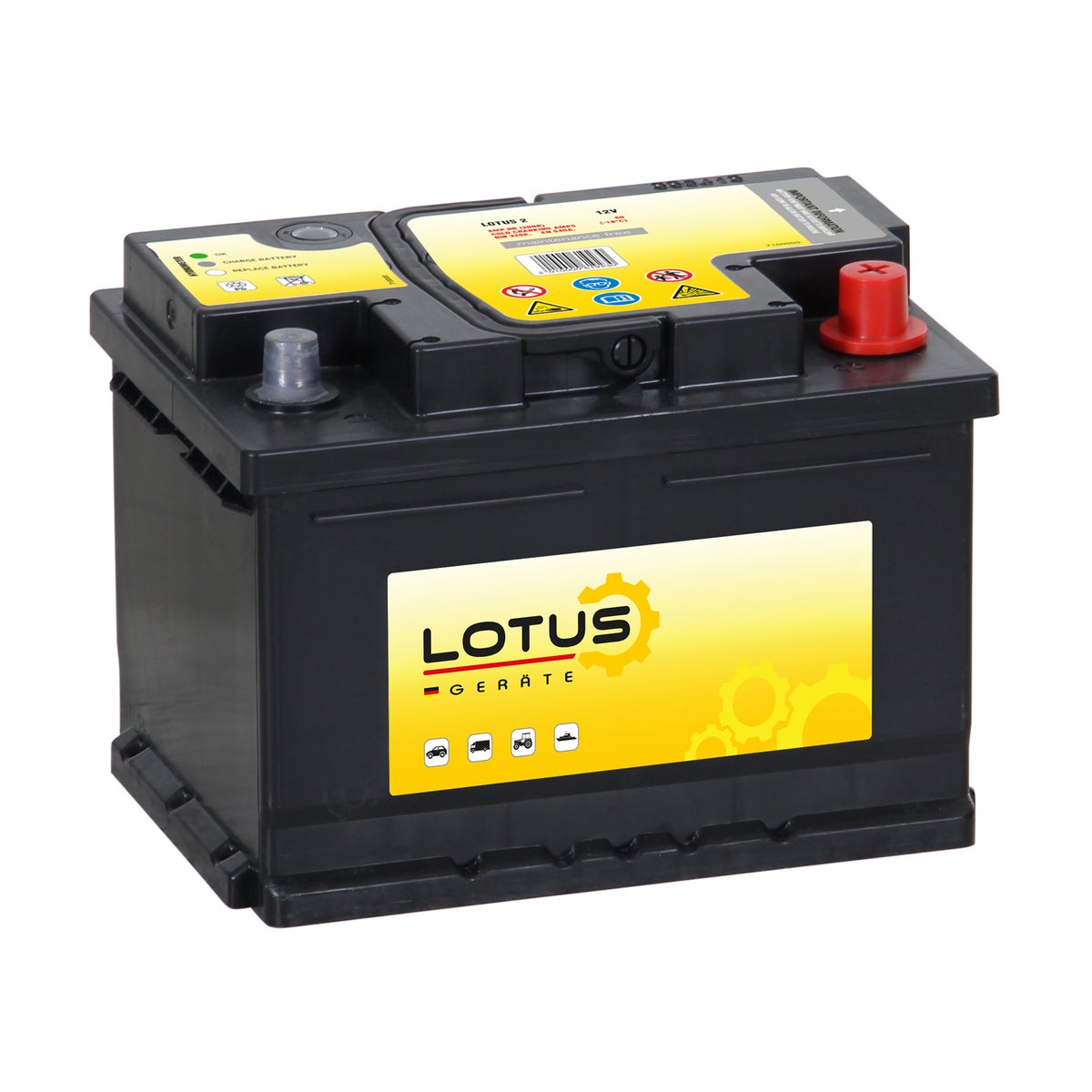 Accu 12V 60AH Lotus 2 Accu 12V 60AH Lotus 2