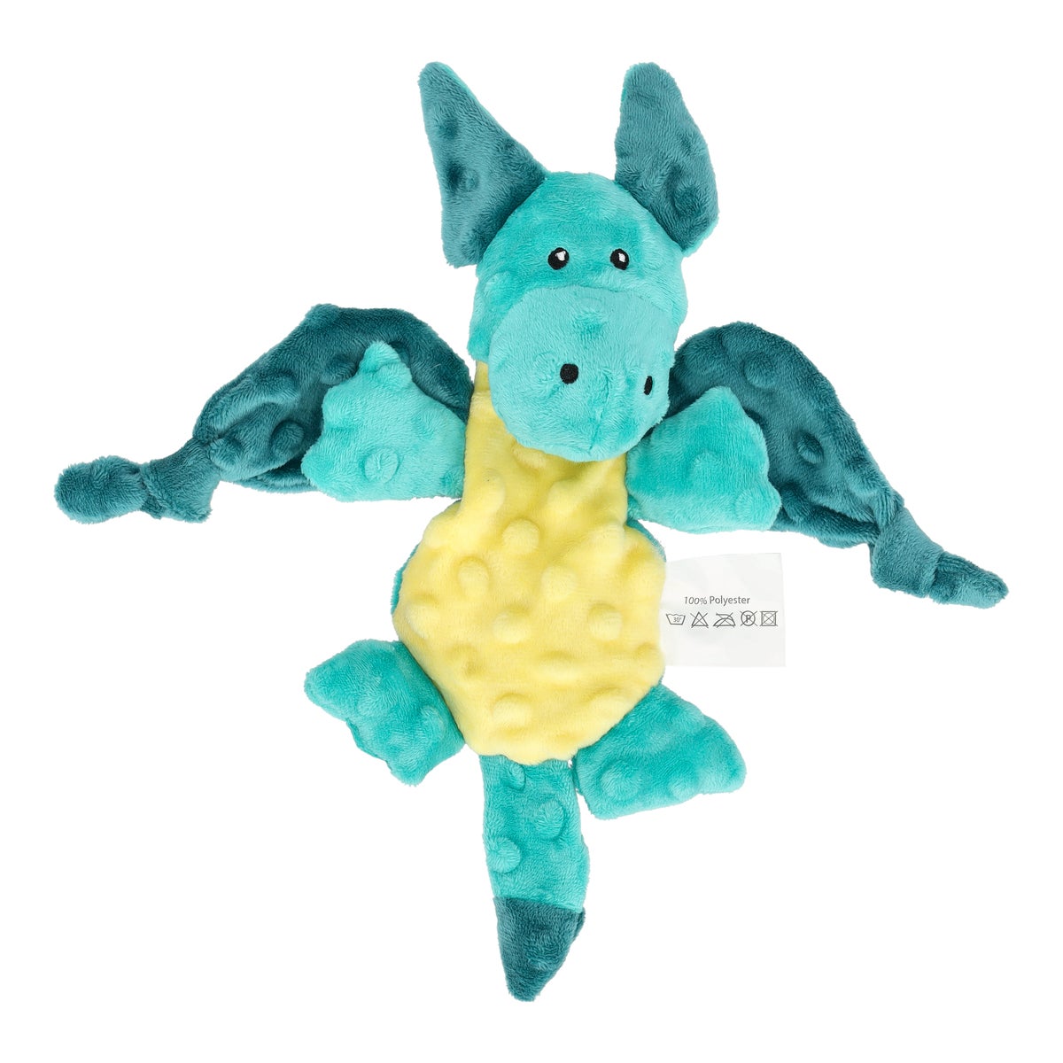 Hondenspeelgoed pluche draak 26cm Hondenspeelgoed pluche draak 26cm