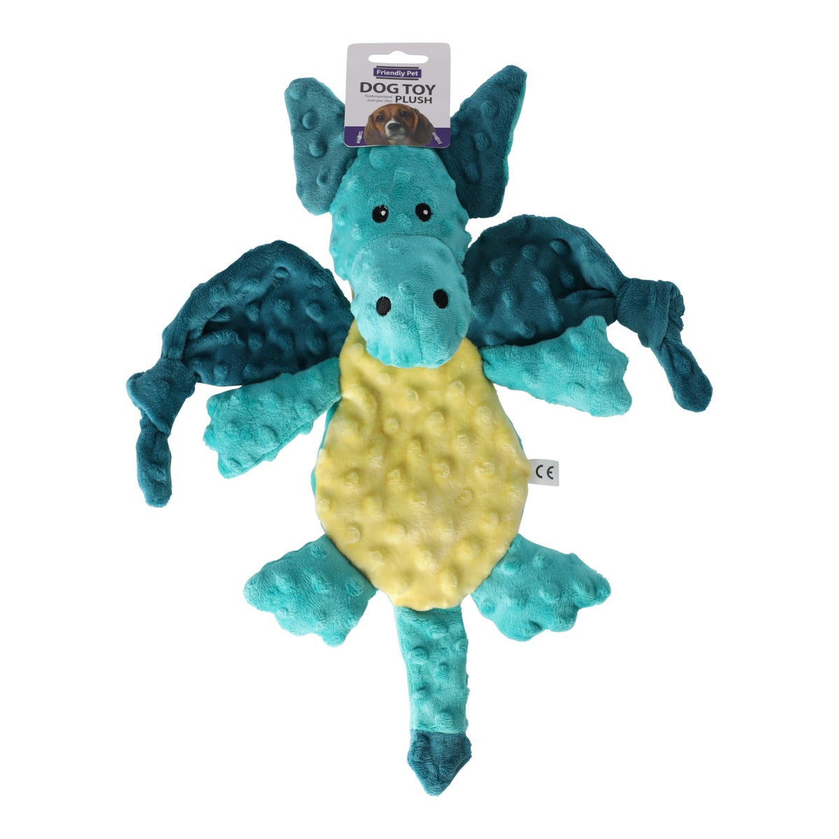 Hondenspeelgoed pluche draak 40 cm Hondenspeelgoed pluche draak 40 cm