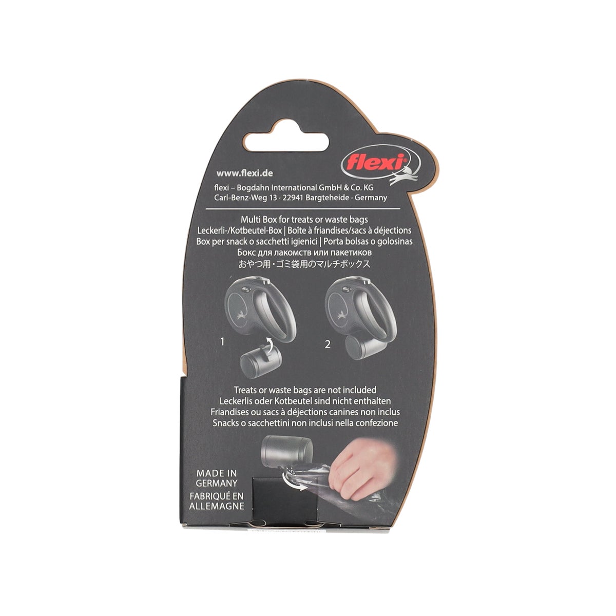 Poepzak-snackbox Vario zwart Poepzak-snackbox Vario zwart