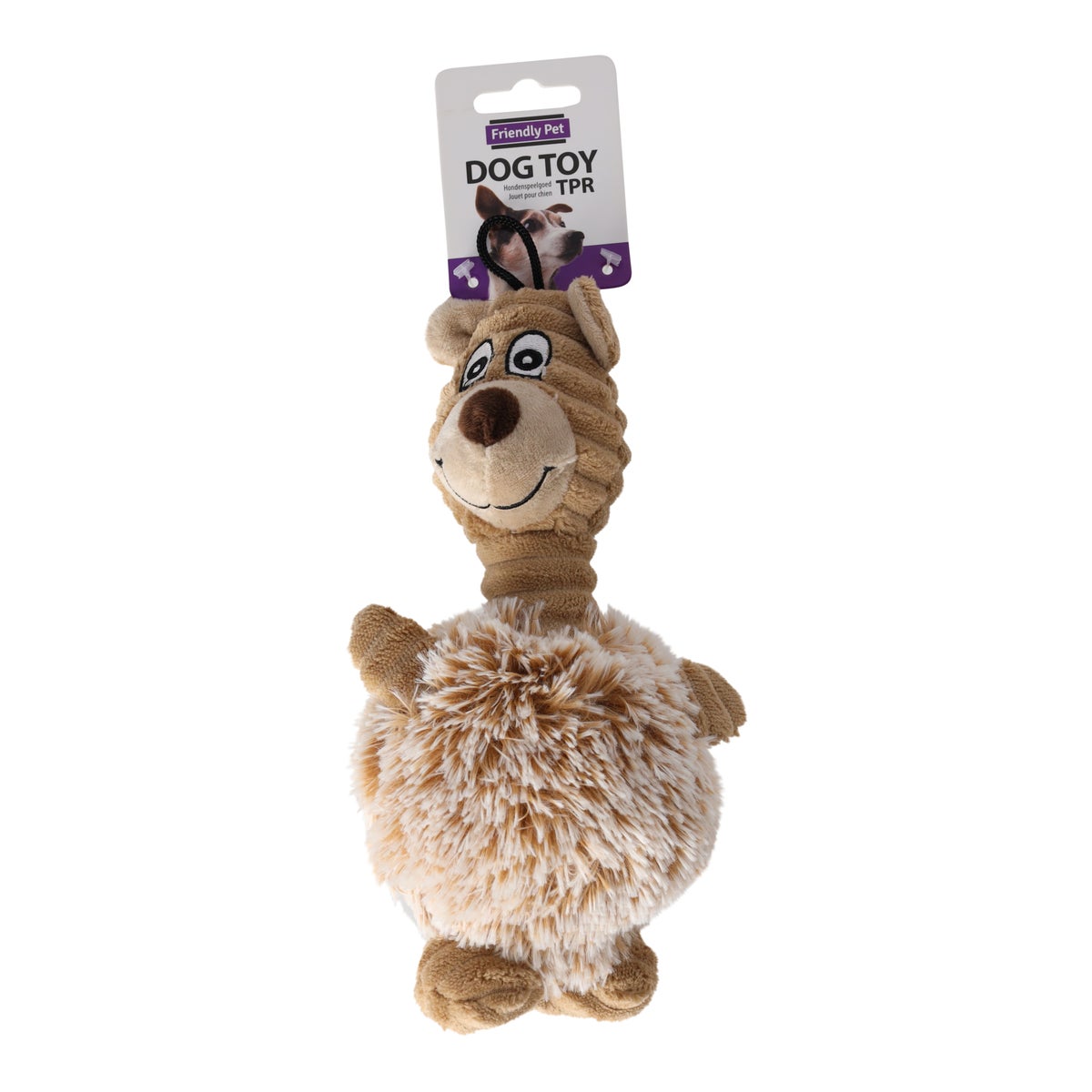 Hondenspeelgoed TPR dier staand 22cm Hondenspeelgoed TPR dier staand 22cm