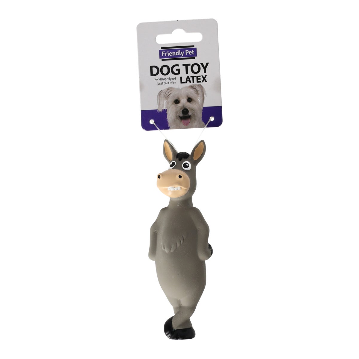 Hondenspeelgoed ezel squeaky 15 cm Hondenspeelgoed ezel squeaky 15 cm