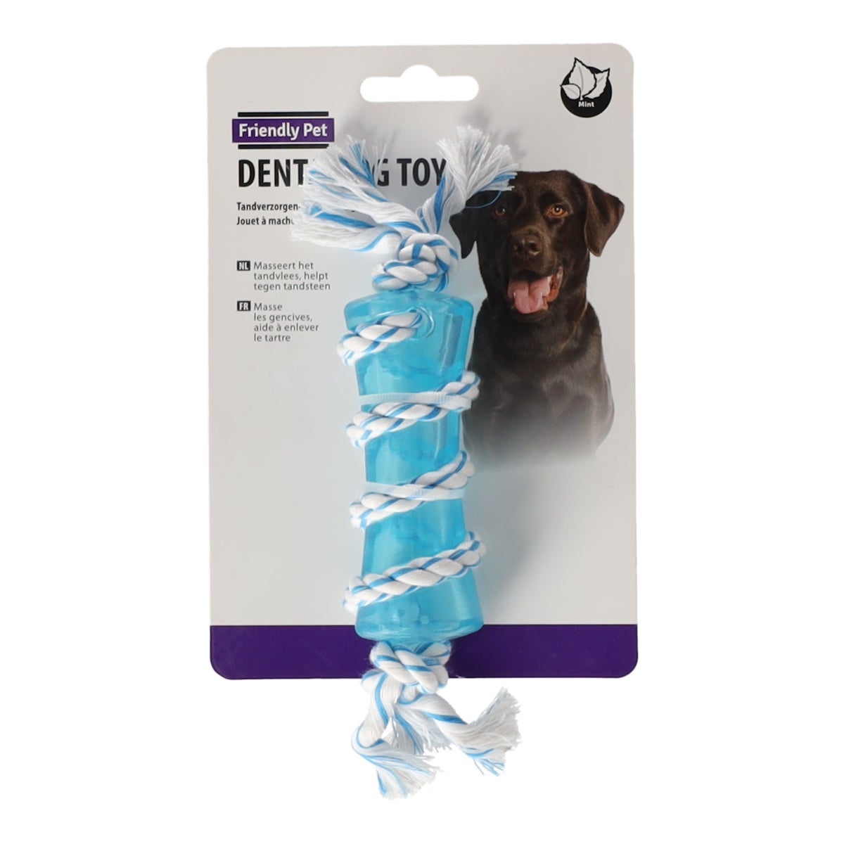 Hondenspeelgoed denta touw + staaf 10cm Hondenspeelgoed denta touw + staaf 10cm