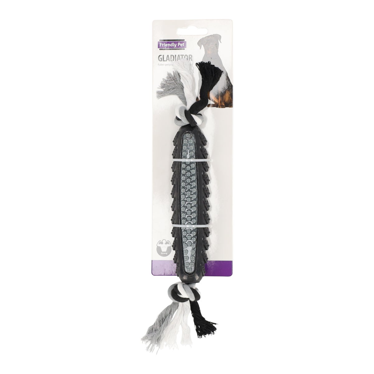 Hondenspeelgoed gladiator staaf 18 cm Hondenspeelgoed gladiator staaf 18 cm