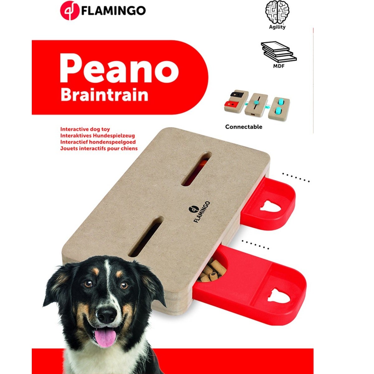 Hondenspeelgoed Braintrain Peano 22 x 12 cm Hondenspeelgoed Braintrain Peano 22 x 12 cm