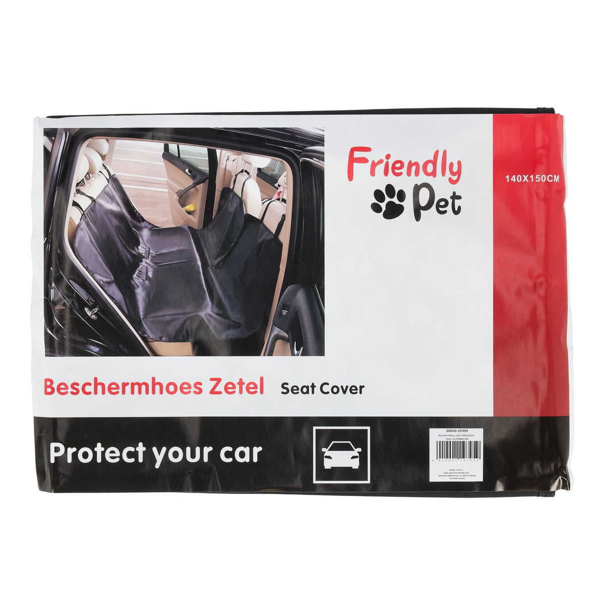 Beschermhoes Zetel 140 x 150 cm Beschermhoes Zetel 140 x 150 cm