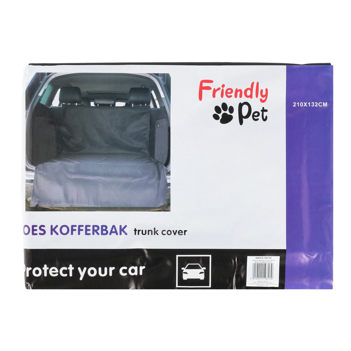 Hoes kofferbak 210x132cm Hoes kofferbak 210x132cm