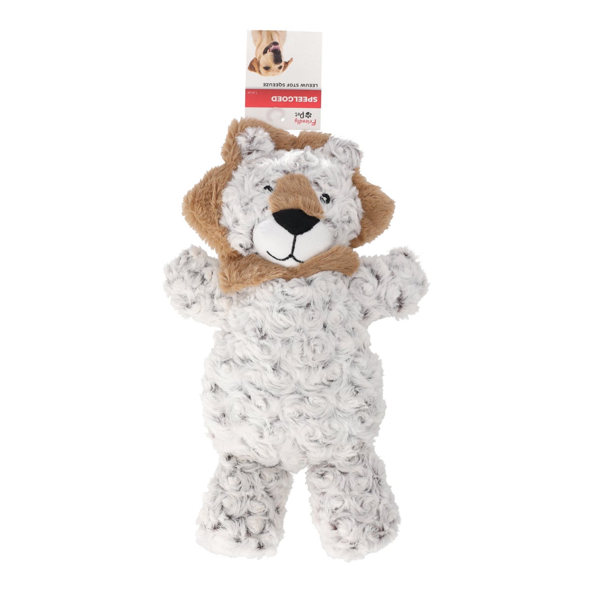 Hondenspeelgoed stof leeuw sqeeuze Hondenspeelgoed stof leeuw sqeeuze