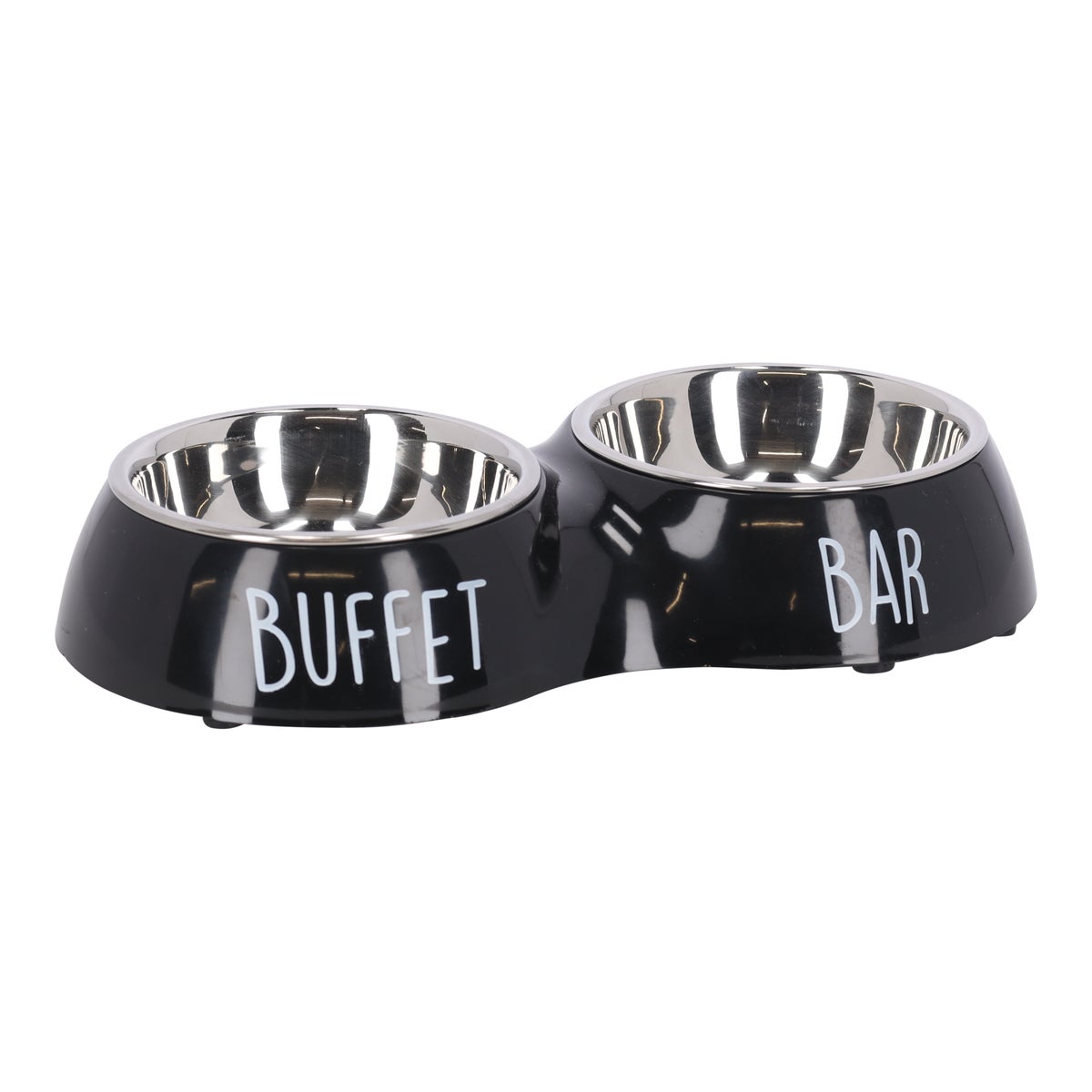 Eetpot Duo Buffet Zwart Eetpot Duo Buffet Zwart