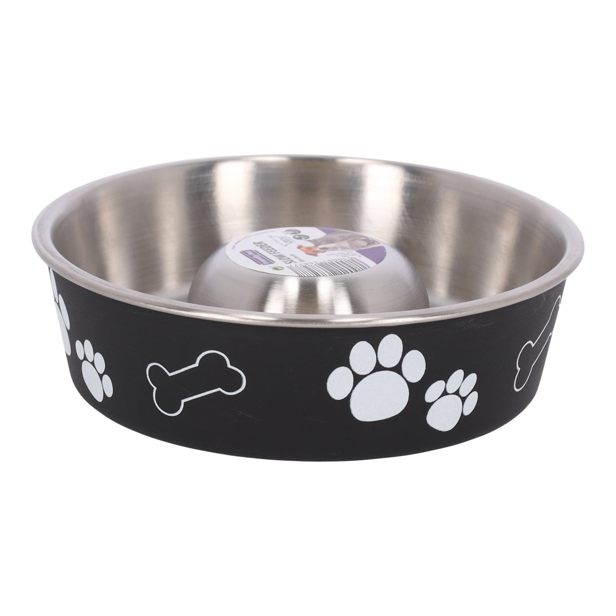 Slowfeeder Kena zwart 500ml Slowfeeder Kena zwart 500ml