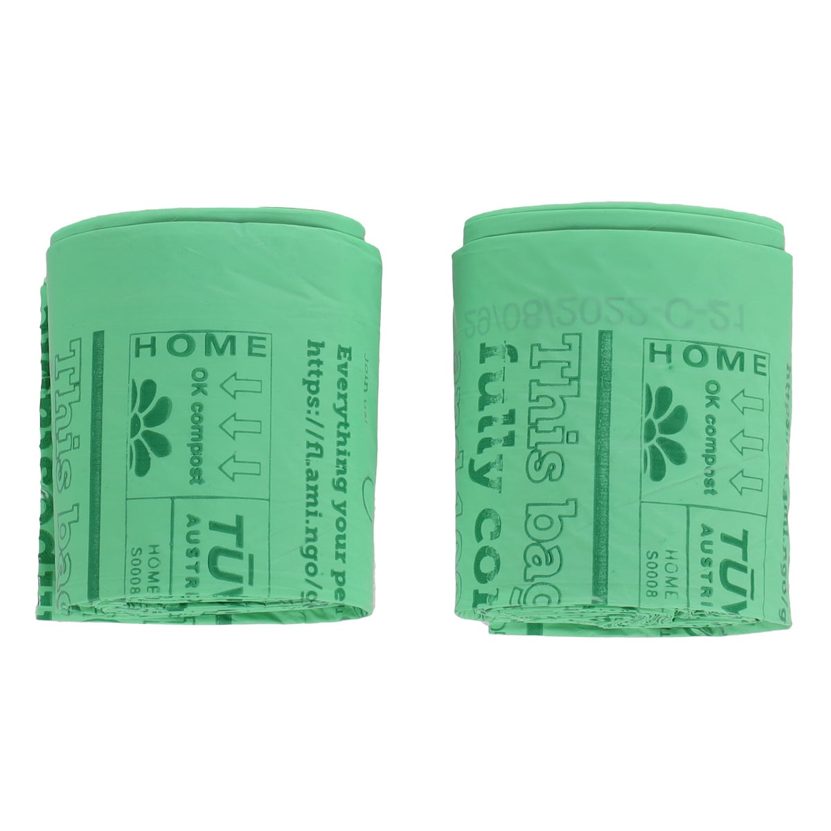 Poepzak composteerbaar cardun 2 x 25 stuks Poepzak composteerbaar cardun 2 x 25 stuks