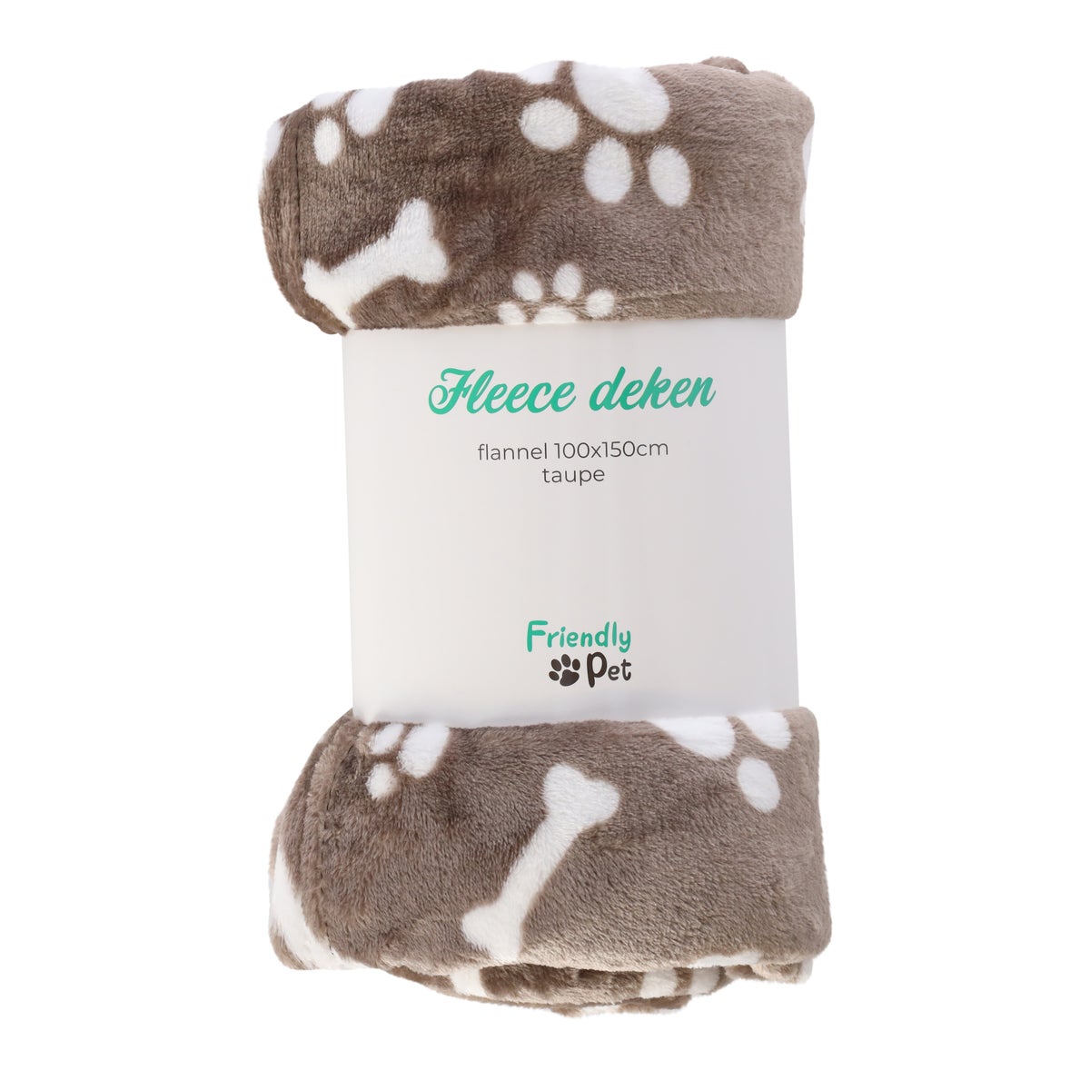 Fleece polar 100x150cm taupe Friendly Pet Fleece polar 100x150cm taupe Friendly Pet