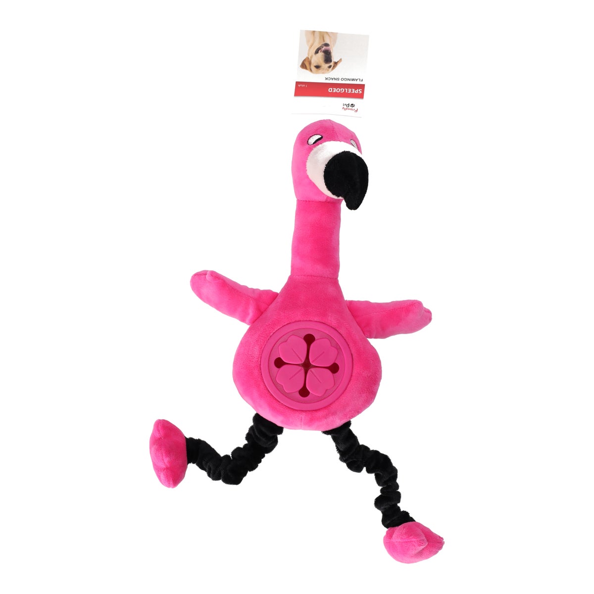 Hondenspeelgoed snack flamingo Hondenspeelgoed snack flamingo
