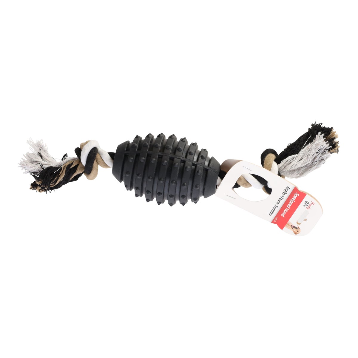 Hondenspeelgoed rugby + touw Jumbo Hondenspeelgoed rugby + touw Jumbo
